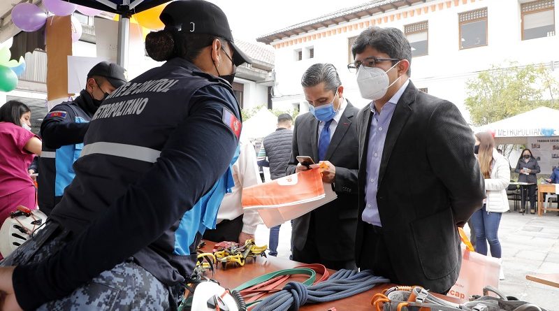 Feria de seguridad y salud ocupacional MDMQ