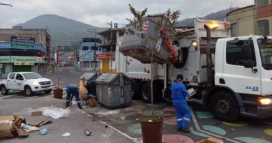 Afectación recolección de basura DMQ