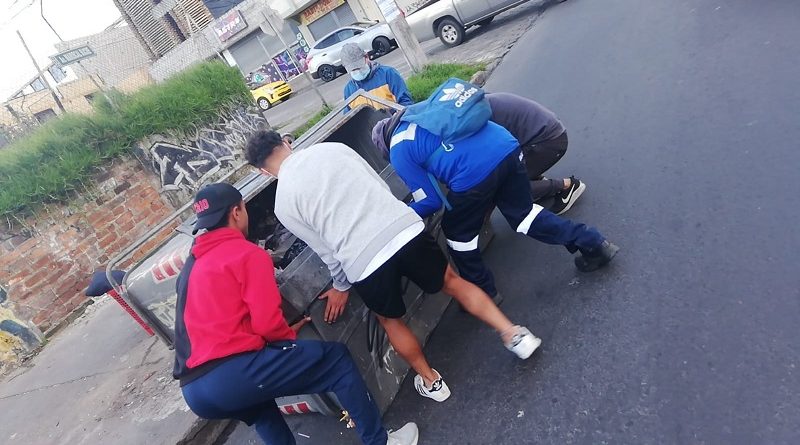 Intermitencia recolección de basura sur DMQ