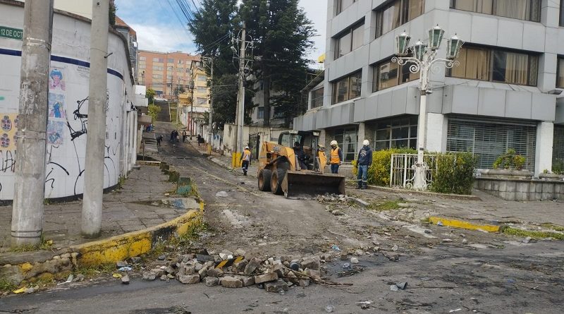 Limpieza DMQ manifestaciones