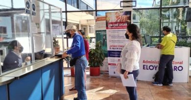 Siete balcones de servicio habilitados en el DMQ