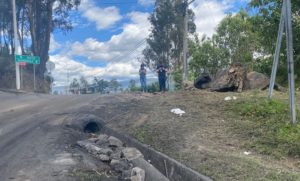 Afectaciones en Los Chillos tras manifestaciones
