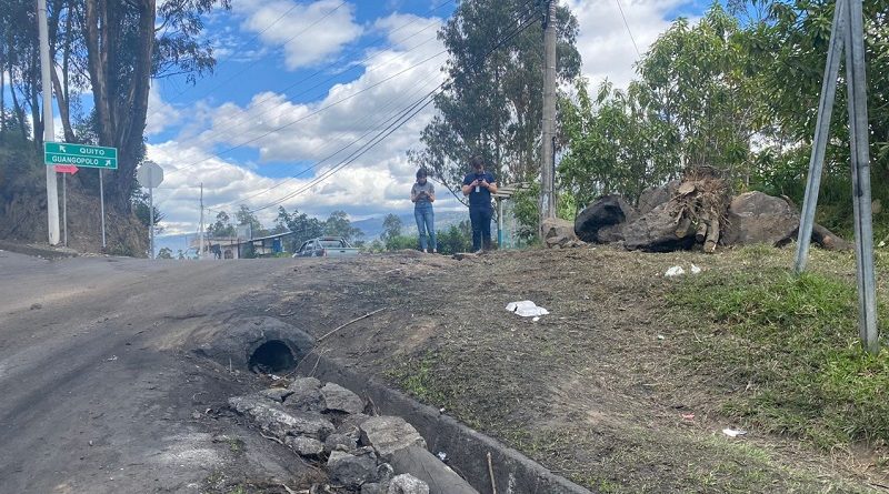 Afectaciones en Los Chillos tras manifestaciones