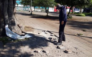 Daños de manifestaciones Centro Histórico