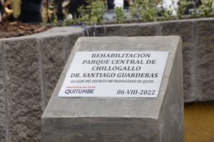 Rehabilitación parque central Chillogallo
