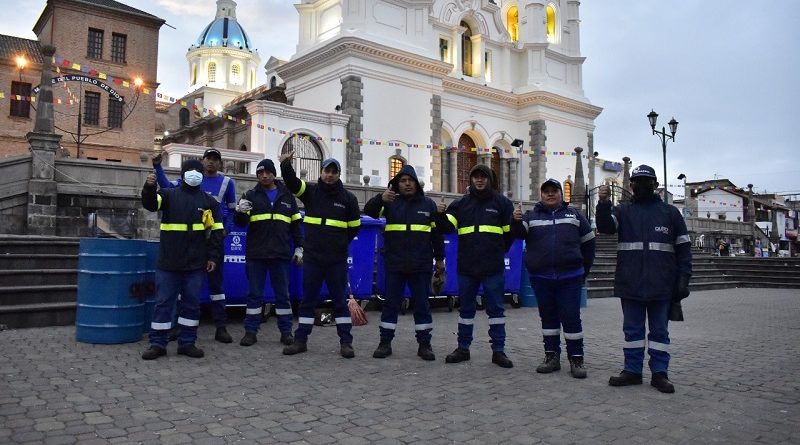 Operativo aseo El Quinche