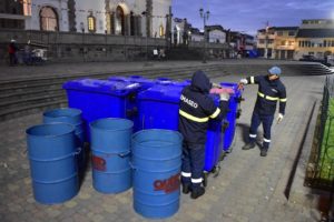 Operativo aseo El Quinche