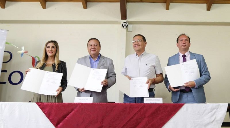 Firma de convenio Municipio y Ministerio del Interior