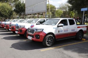 Nuevas camionetas Administraciones Zonales