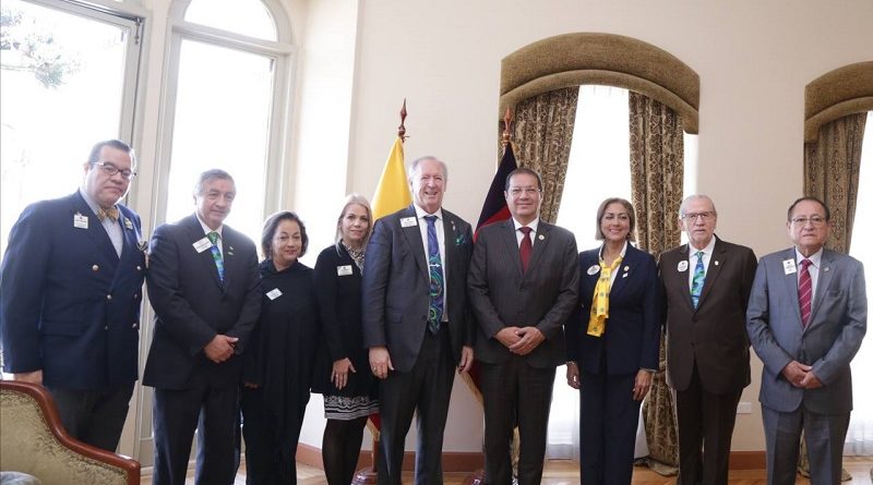 Presidente del Club de Leones internacional visitó al Alcalde de Quito –  Quito Informa