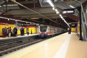 Salud visitantes del Metro