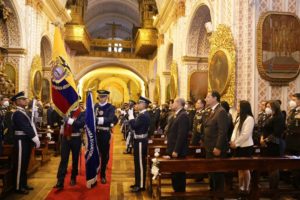 Te deum en conmemoración héroes Cordillera del Cóndor y Cenepa