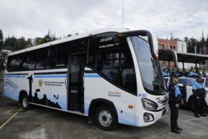 Entrega vehículos CACM y Secretaría de Seguridad