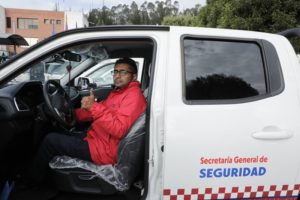 Entrega vehículos CACM y Secretaría de Seguridad