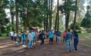 Funcionarios Patronato San José participan en actividades de descarga emocional