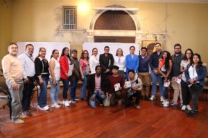 Municipio se reunió con estudiantes y docentes de la UCE