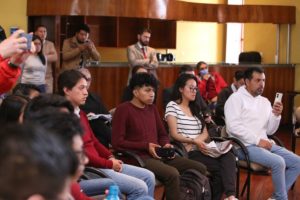 Municipio se reunió con estudiantes y docentes de la UCE