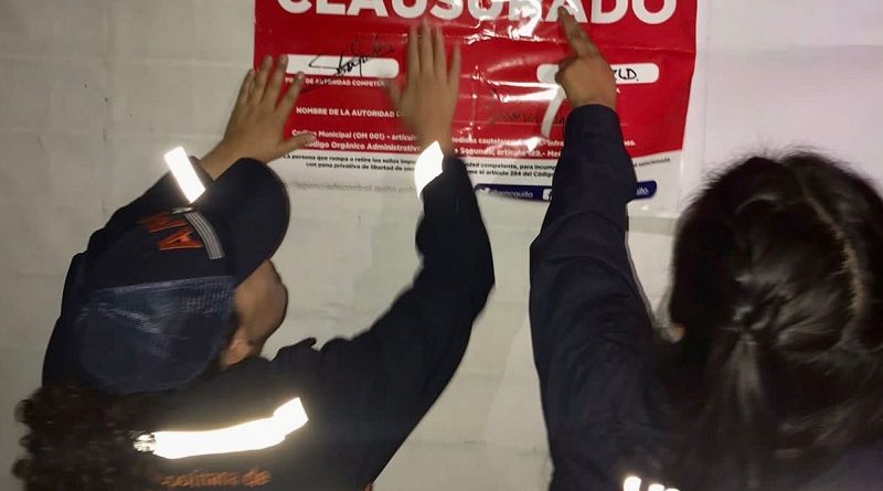 AMC ordenó medida cautelar de clausura a una gallera