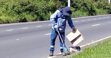 Recolección de basura principales avenidas para evitar incendios