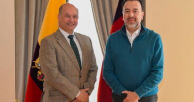 Movilidad, Centro Histórico y Metro de Quito: temas analizados entre el Alcalde y el Embajador de España