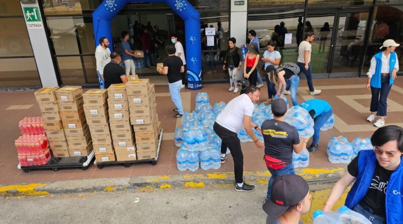 318.000 productos donados para familias afectadas por incendios forestales