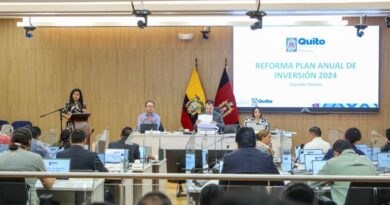 Concejo Metropolitano aprobó reforma presupuestaria para lo que resta de 2024