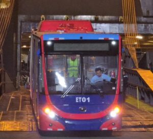 La flota de trolebuses eléctricos se pondrá a servicio de la ciudadanía a finales de marzo