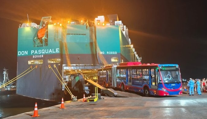 14 trolebuses que estaban retenidos sin justificación por Senae fueron liberados
