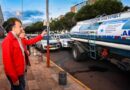 Tanqueros, cisternas y más alternativas de abastecimiento seguirán en los barrios mientras el servicio se restablece en su totalidad