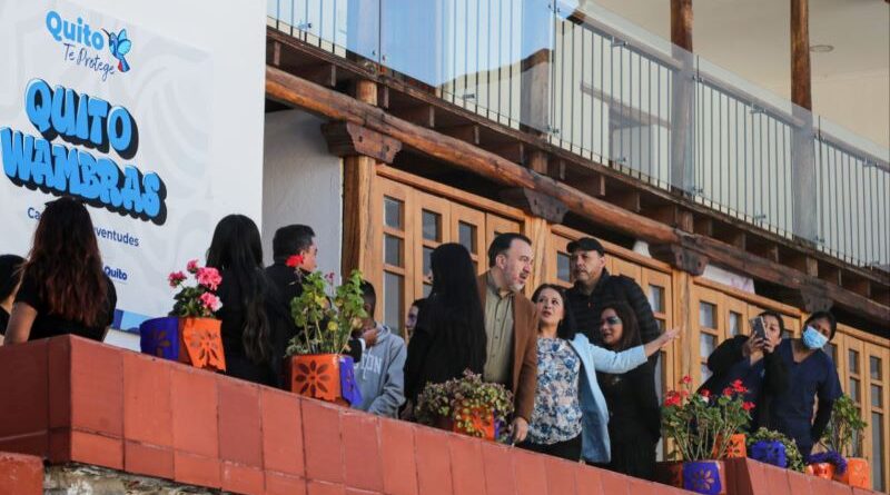 ‘Quito Wambras’, un espacio para que los jóvenes despeguen