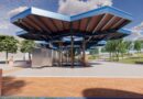 Parque Navarro, en La Vicentina, ‘más guapeado’: cubierta, iluminación y juegos infantiles