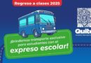 Expresos escolares en los corredores Sur Occidental, Central Norte, Trole y Ecovía para este regreso a clases