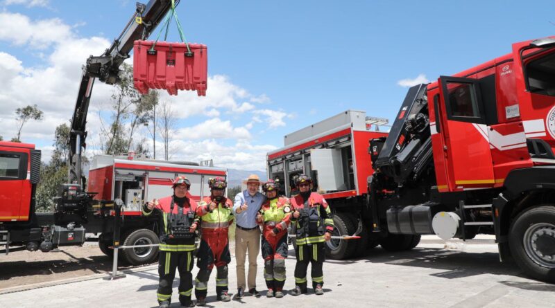 Cuerpo de Bomberos se fortalece para dar respuesta oportuna frente a emergencias