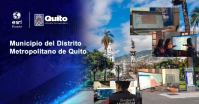 Quito fortalece su liderazgo regional en ciudades inteligentes con galardón global de Sistemas de Información Geográfica