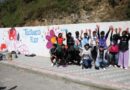 Toctiuco pinta un mural por la vida y contra la violencia hacia las mujeres