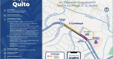 Desde el 2 de enero la av. Oswaldo Guayasamín se rehabilita en el sector C.C. Scala
