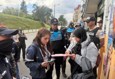 Más de 600 agentes participaron en el control del espacio público del 24 al 30 de enero