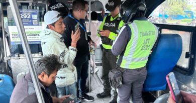 Operativo de control en Quito detectó a un conductor de transporte público en estado de embriaguez Operativo de control en Quito detectó a un conductor de transporte público en estado de embriaguez