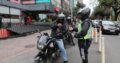 Controles de motocicletas se intensifican en Quito: 279 citaciones en la primera semana de 2026 Controles de motocicletas se intensifican en Quito: 279 citaciones en la primera semana de 2026
