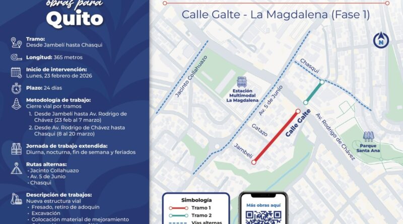 9 kilómetros de vías serán rehabilitados en La Magdalena