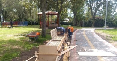 Continúan los trabajos en el Parque La Moya: un nuevo rostro para la comunidad Continúan los trabajos en el Parque La Moya: un nuevo rostro para la comunidad