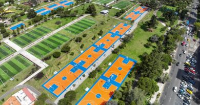 Quito con obras rehabilitación Parque La Carolina