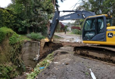 Quito: Municipio coordina limpieza y obras de mitigación en la quebrada El Payaso, en Tumbaco, tras fuertes lluvias