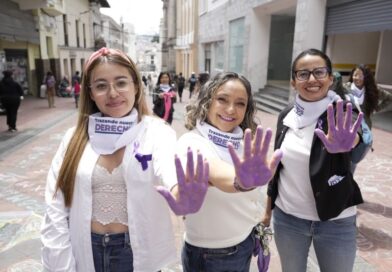 Mujeres que resisten, transforman y construyen un Quito con igualdad Mujeres que resisten, transforman y construyen un Quito con igualdad