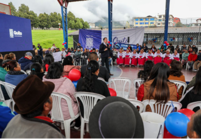 25 nuevas obras para Chillogallo: canchas, vías, casa comunal y parques