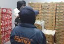 AMC clausura distribuidora de pollos sin permisos, en donde hallan fruta presuntamente robada, valorada en USD 30 mil