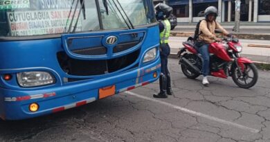 2.408 conductores de transporte público sancionados en lo que va de 2026