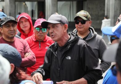 Trabajadores de EMASEO realizaron un plantón para pedir que la tasa de recolección de basura se mantenga