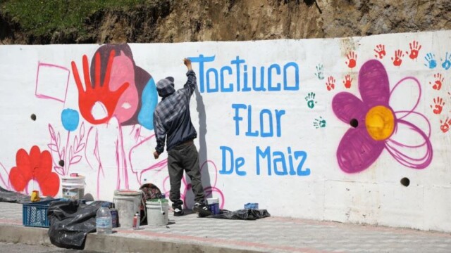 Cuando la comunidad y el municipio se unen los espacios se llenan de color y vida