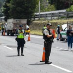Operativo en el Km 8 de la Ruta Viva identifica vehículos que exceden la velocidad máxima